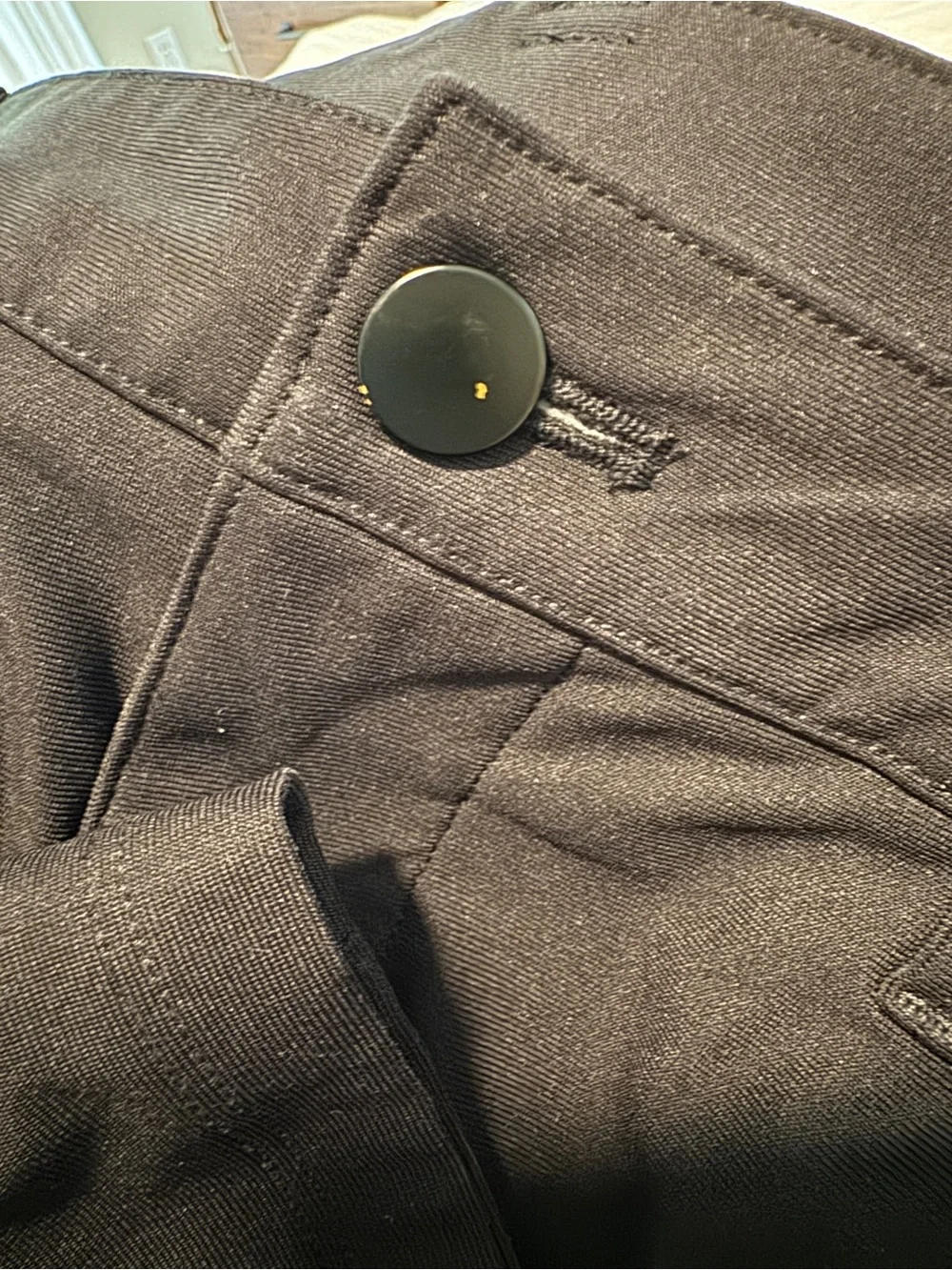 LIKE NEW! Lululemon Men's Black ABC Slim-Fit 5 Pocket Pant 34W Warpstreme